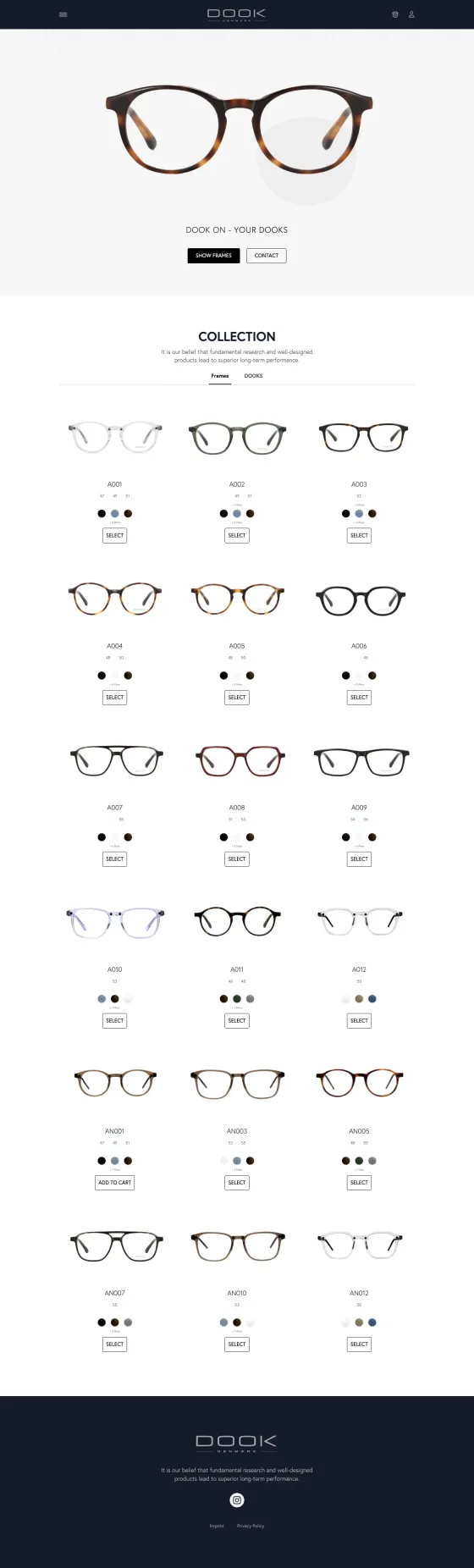 Dook – Website