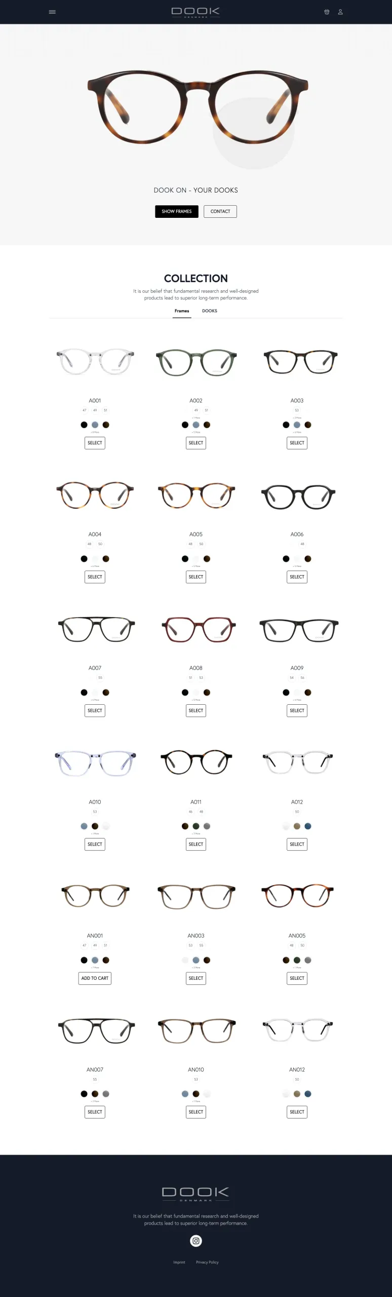 Dook – Website