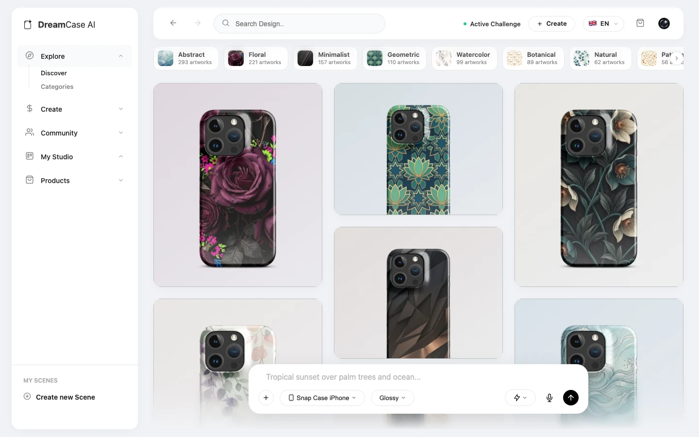 DreamCase AI – Website