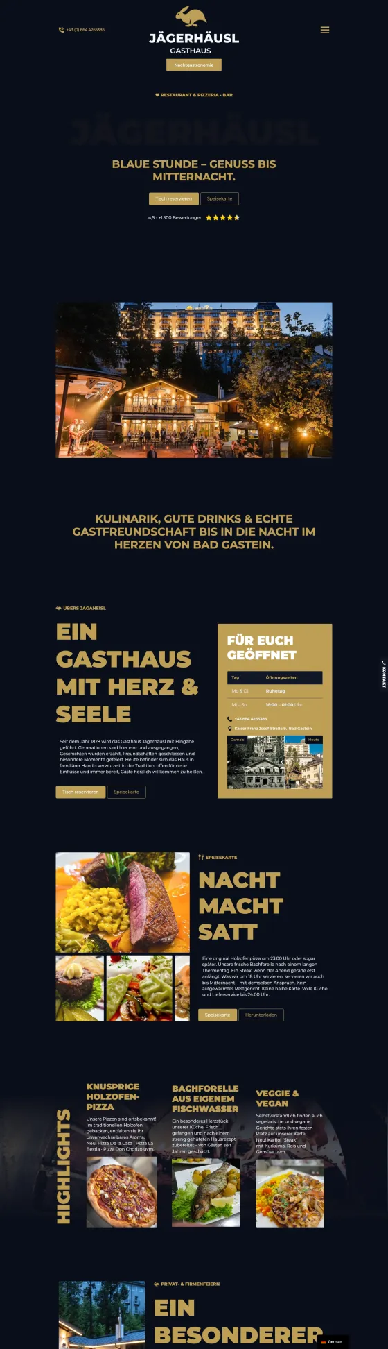 Jagaheisl – Website
